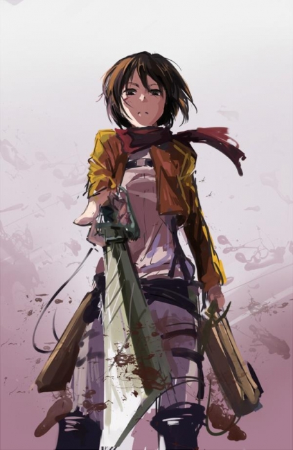 Mikasa　進撃の巨人 (51)
